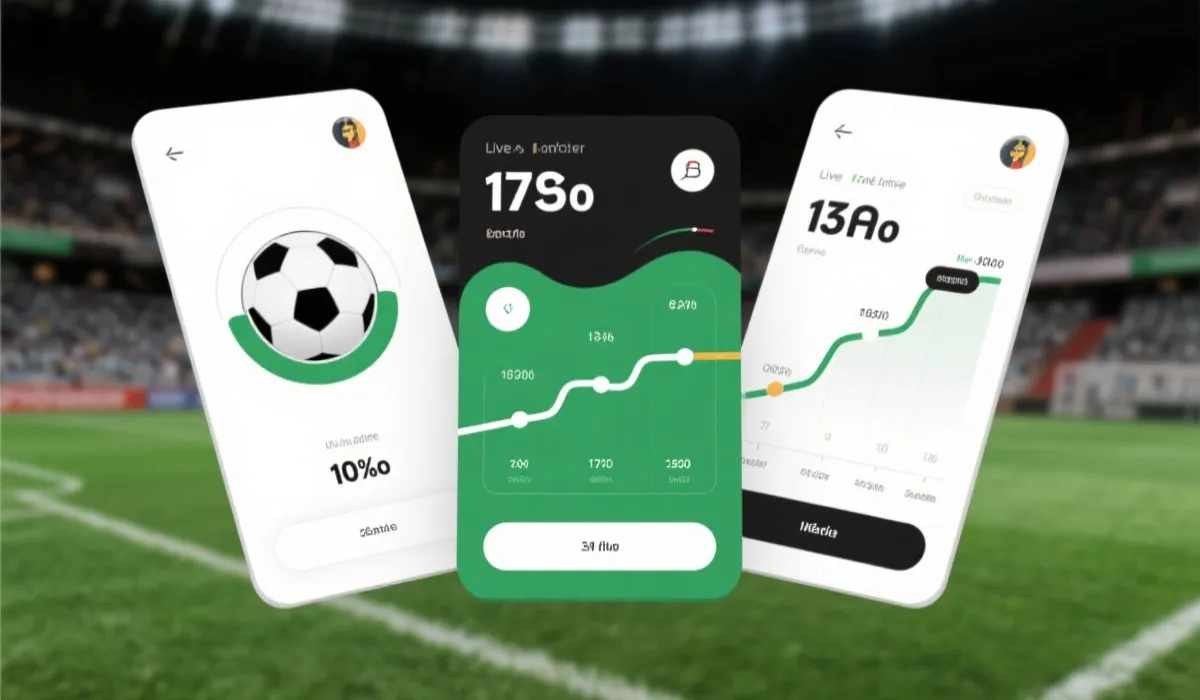 实时比分与时间线界面示意